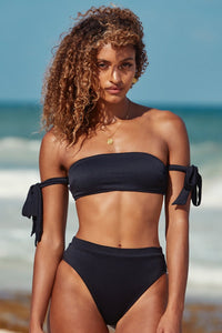 Riviera Bottom - Black Rib