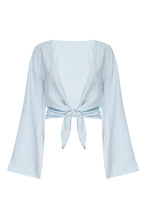 Load image into Gallery viewer, Tahiti Tie Top - Sky Blue